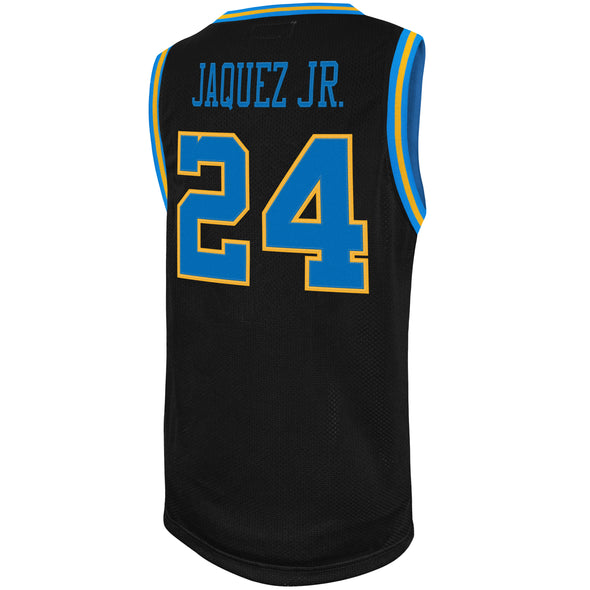 Original Retro Brand NCAA Men's UCLA #24 Bruins Jaime Jaquez Jr Tackle Twill Jersey, Black