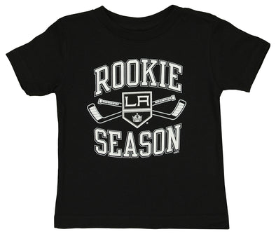 Outerstuff NHL Infant LA Kings Rookie Season T-Shirt, Black