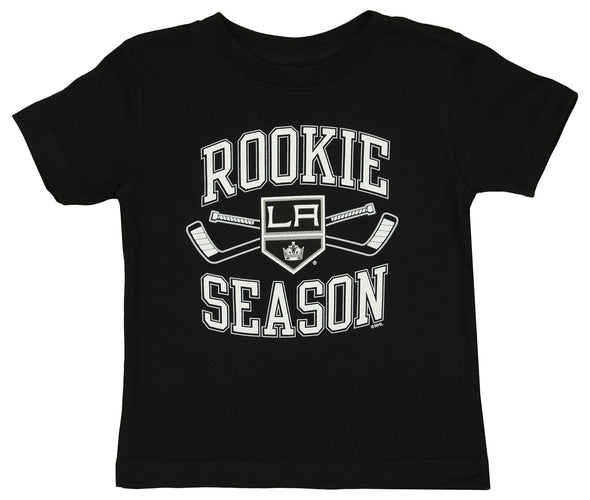 Outerstuff NHL Infant LA Kings Rookie Season T-Shirt, Black