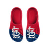 FOCO MLB Men's St. Louis Cardinals Sox 2023 Colorblock Big Logo Clogs