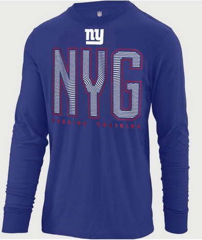 Outerstuff NFL Men's New York Giants Record Setter Long Sleeve T-Shirt