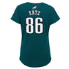 Outerstuff NFL Youth Girls Philadelphia Eagles Zach Ertz #86 Player T-Shirt