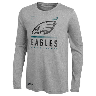 Outerstuff NFL Men's Philadelphia Eagles Red Zone Long Sleeve T-Shirt Top