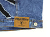 FISLL NBA Men's Los Angeles Lakers Ice Denim With Animal Print Claw Marks