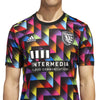 Adidas MLS Men's San Jose Earthquakes Pride Pre-Match Short Sleeve Jersey