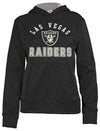 Outerstuff NFL Youth Girls Las Vegas Raiders Arch Team Hoodie