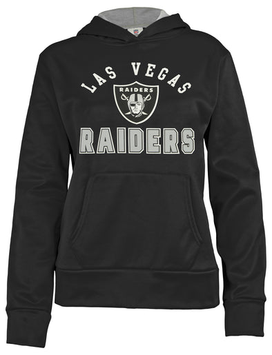 Outerstuff NFL Youth Girls Las Vegas Raiders Arch Team Hoodie