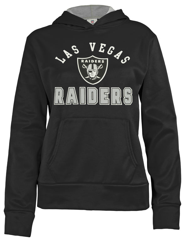 Outerstuff NFL Youth Girls Las Vegas Raiders Arch Team Hoodie