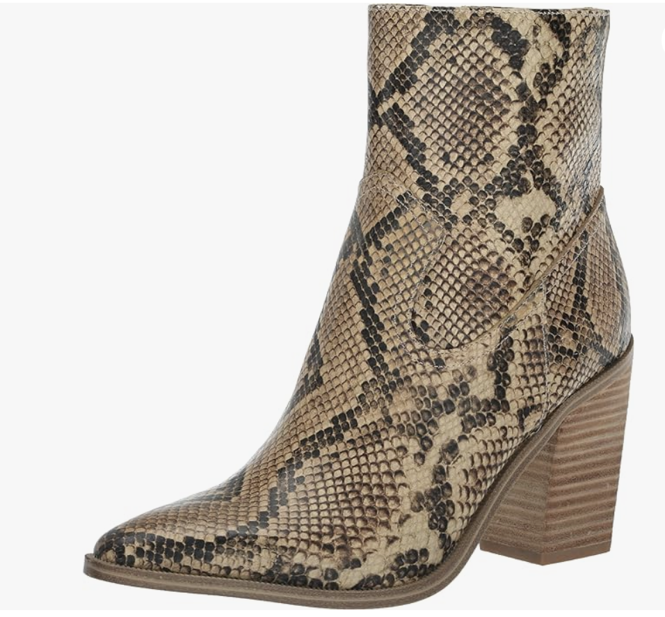 Steve Madden Women's Elene Ankle Boot, Color Options – Fanletic Steve Madden Women's Elene Ankle Boot, Color Options – Fanletic