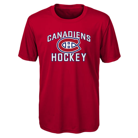 Outerstuff NHL Youth Boys Montreal Canadians Quick Net Performance T-Shirt