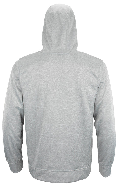New Era NFL Men's Kansas City Chiefs Stadium Logo Performance Hoodie, Grey