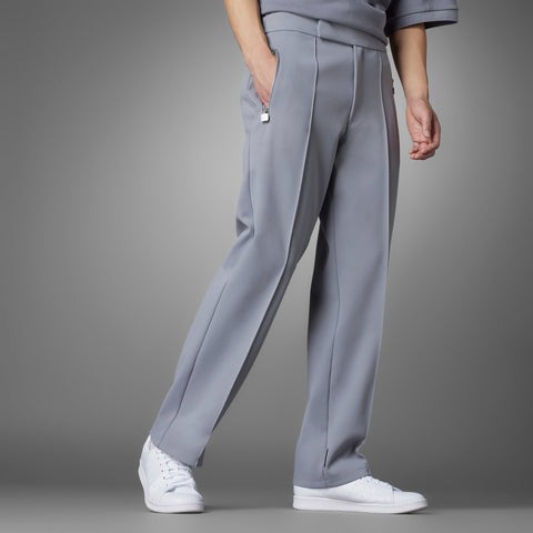 Adidas Originals Men's Blue Version Tie-Break Track Pants, Grey