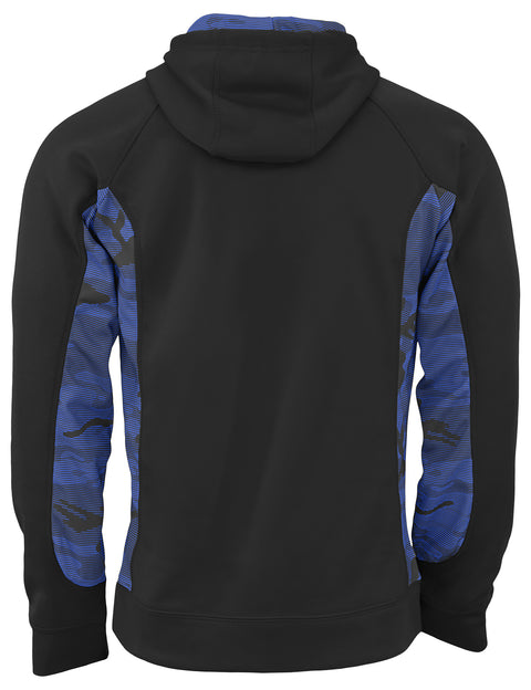 Zubaz NFL Men's  Baltimore Ravens Elevated Hoodie With Camo Lines