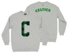 FISLL NBA Men's Boston Celtics Sweatshirt Top, Gray