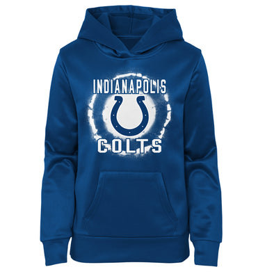 Outerstuff NFL Youth Girls Indianapolis Colts Paint Blast Team Hoodie