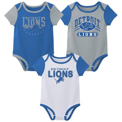 Outerstuff NFL Infant Unisex Detroit Lions Variety 3-Pack Set