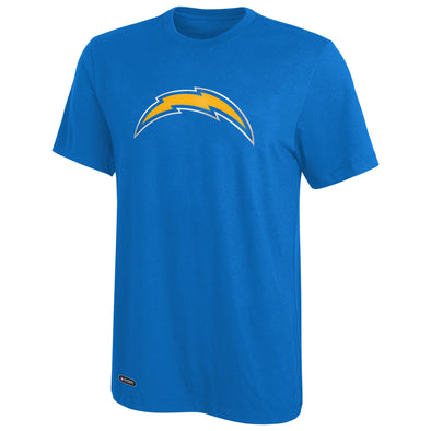 Outerstuff NFL Men's Los Angeles Chargers Primary Stadium Logo Tee, Blue