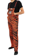 Zubaz NFL Unisex Zebra Lightweight Bib, Cincinnati Bengals