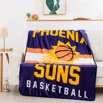 Northwest NBA Phoenix Suns Singular Silk Touch Throw Blanket, 45 X 60