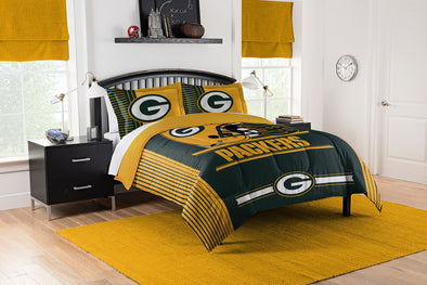 Northwest NFL Green Bay Packers Safety Twin Comforter and Sham Set