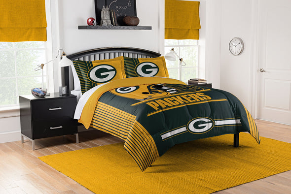 Northwest NFL Green Bay Packers Safety Twin Comforter and Sham Set