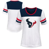 Outerstuff NFL Youth Girls Houston Texans Tail Back Short Sleeve T-Shirt