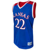 Original Retro Brand NCAA Men's Kansas Jayhawks #22 Andrew Wiggins Tackle Twill Jersey