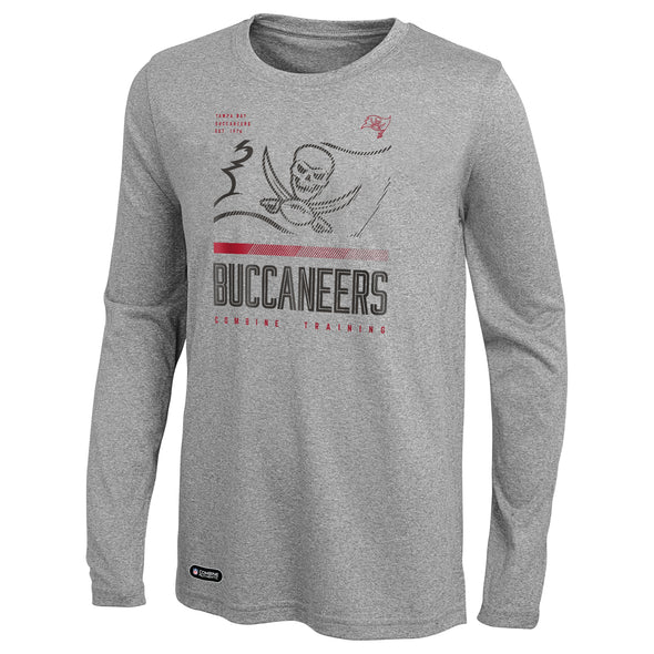 Outerstuff NFL Men's Tampa Bay Buccaneers Red Zone Long Sleeve T-Shirt Top