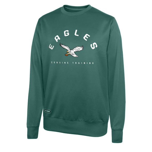 Outerstuff NFL Men's Philadelphia Eagles Performance Fleece Pullover Sweater