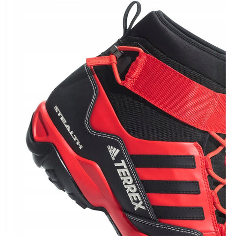 Adidas Men's Terrex Hydro Lace Boots, Hi-Res Red/Core Black/Chalk White