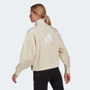 Adidas Women's Sportswear Future Icons Quarter-Zip Sweatshirt, Non-dyed