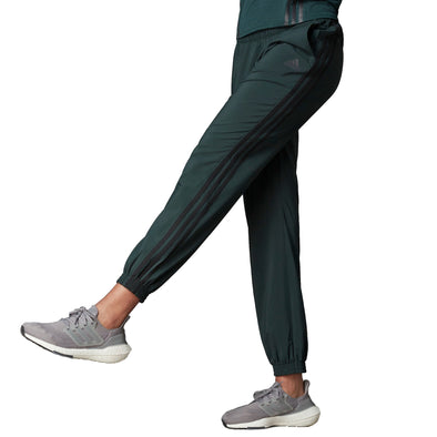 Adidas Women's Trainicons Woven 3-Stripes Jogger Pants, Shadow Green