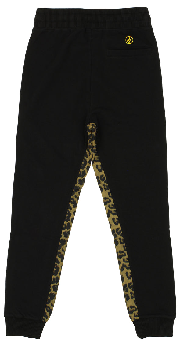 FISLL NBA Women's Los Angeles Lakers Leopard Print Jogger Pants