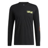 Adidas Men's Unity Long Sleeve Graphic Tee, Black