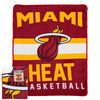 Northwest NBA Miami Heat Singular Silk Touch Throw Blanket, 45 X 60