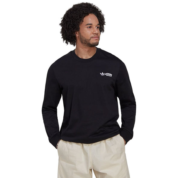 Adidas Originals Men's Long Sleeve Graphic Tee, Color Options