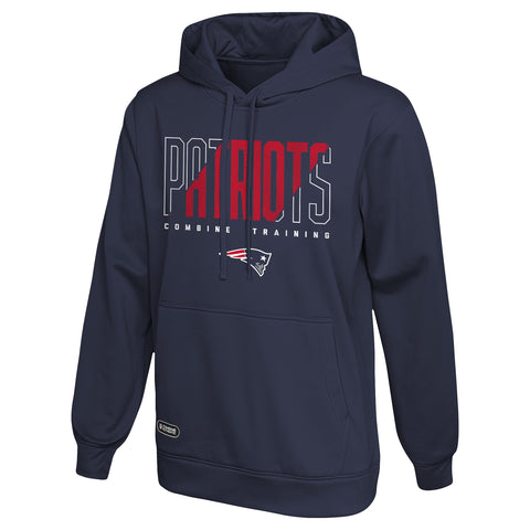 Outerstuff NFL Men's New England Patriots Backfield Combine Pullover Hoodie