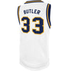 Original Retro Brand NCAA Men's Marquette Golden Eagles #33 Jimmy Butler Tackle Twill Jersey, White