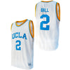 Original Retro Brand NCAA Men's UCLA Bruins #0 Lonzo Ball Tackle Twill Jersey