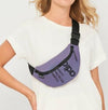 Adidas Originals Sports Waist Bag, Snakeskin Print/Purple