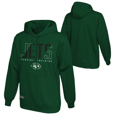 Outerstuff NFL Men's New York Jets Backfield Combine Pullover Hoodie