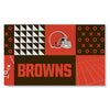 Northwest NFL Cleveland Browns Colorblock Washable Area Living Rug, 36" X 60"