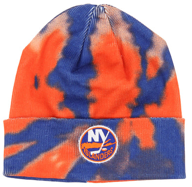 Outerstuff NHL Youth Boys New York Islanders Tie Dye Knit Beanie, One Size