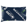 Northwest NFL Seattle Seahawks Rotary Twin Bed In A Bag Set, 64" x 86"