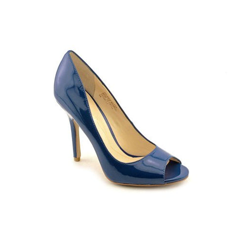 Boutique 9 Pacey Women's Peep Toe Pumps Heels Shoes, Blue