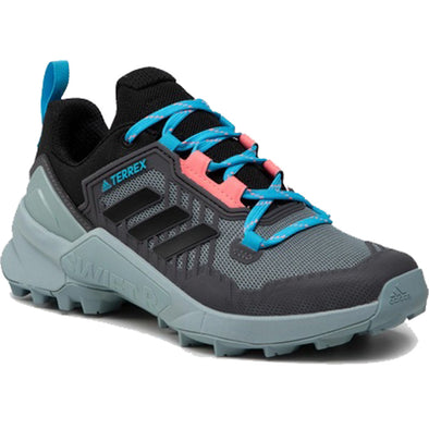 Adidas Women's Terrex Swift R3 Gore-Tex Hiking Shoes, Magic Grey/Core Black/Acid Red