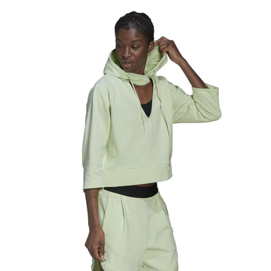 adidas Women's Sportwear Summer Hoodie, Almost Lime