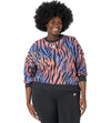 Adidas Women's Tiger-Print Sweatshirt, Color Options