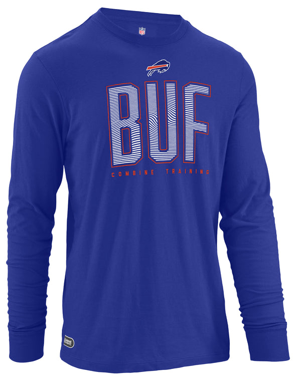 Outerstuff NFL Men's Buffalo Bills Record Setter Long Sleeve Tee