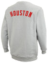 FISLL NBA Men's Houston Rockets Camo Chenille Applique Sweater